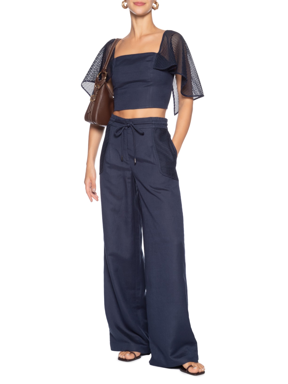 Calça Feminina Pilar Azul Le Lis