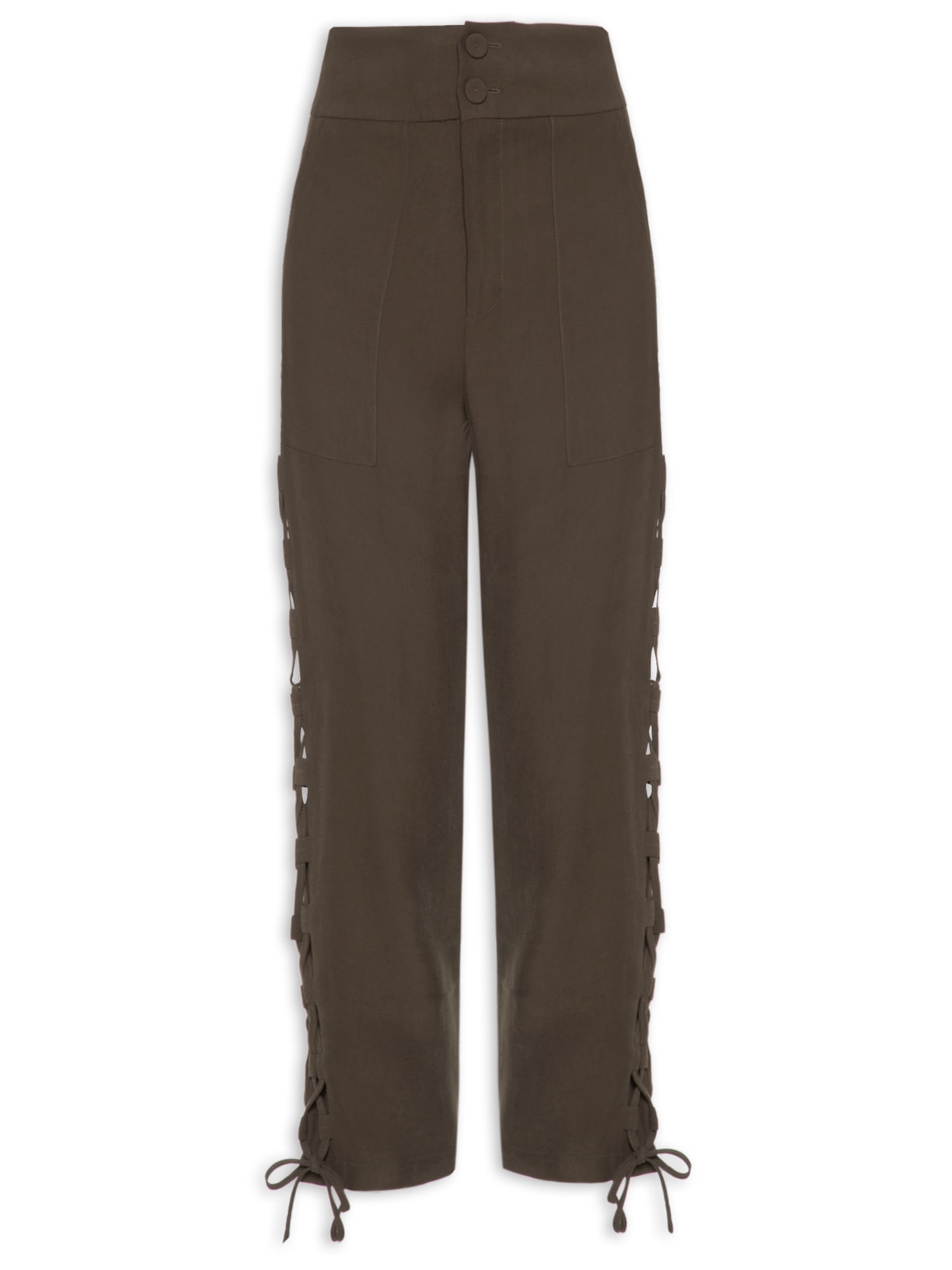 Calça Feminina Pilar Marrom Le Lis