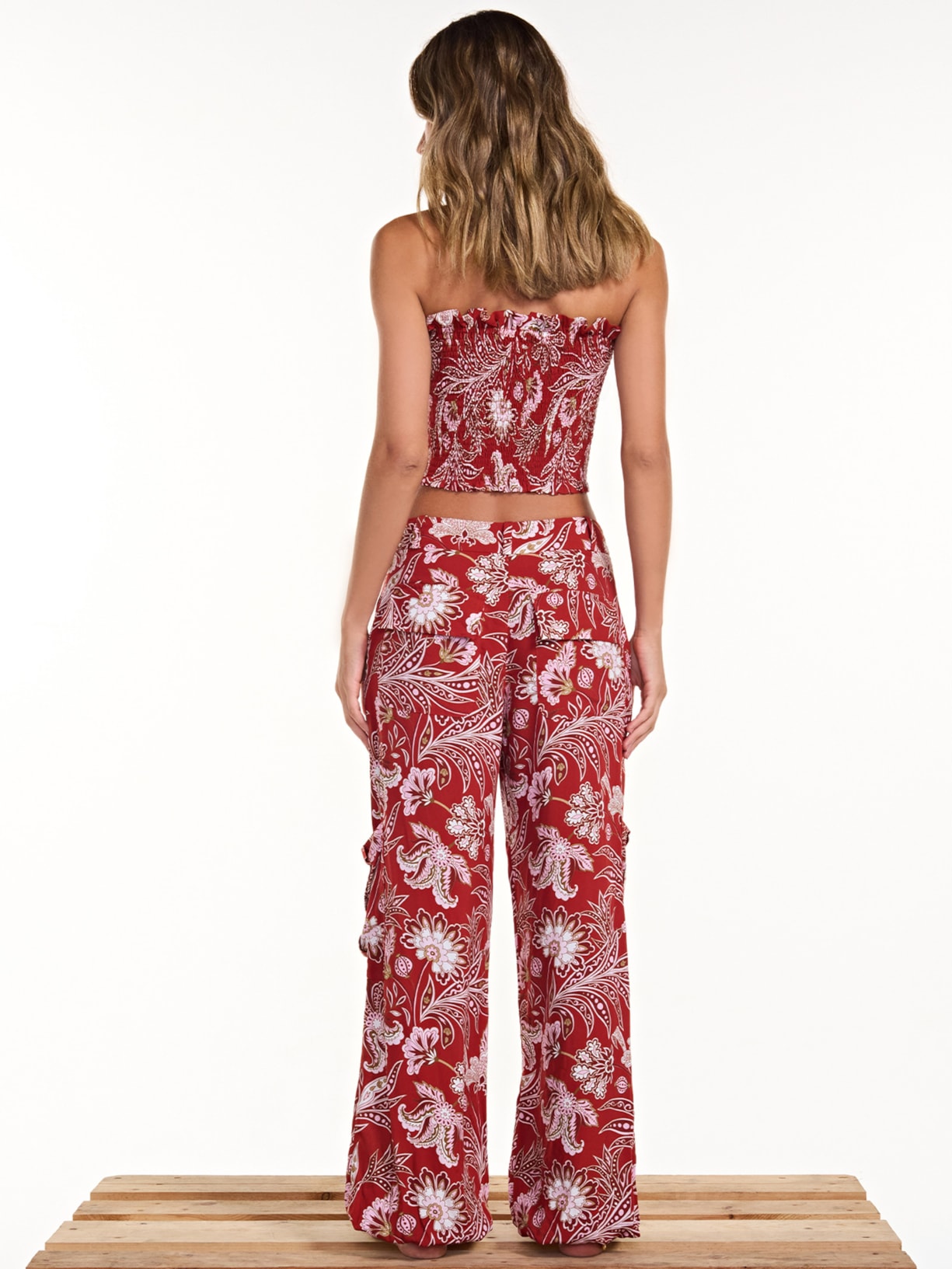 Calça Feminina Pilar Vermelho Triya