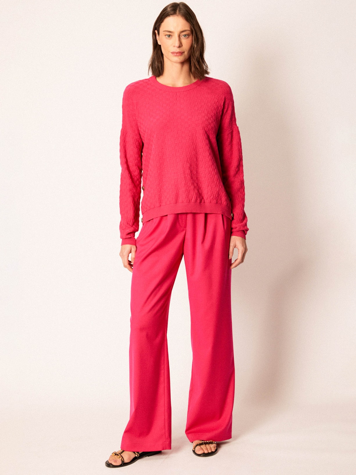 Calça Feminina Pink City Rosa Mixed