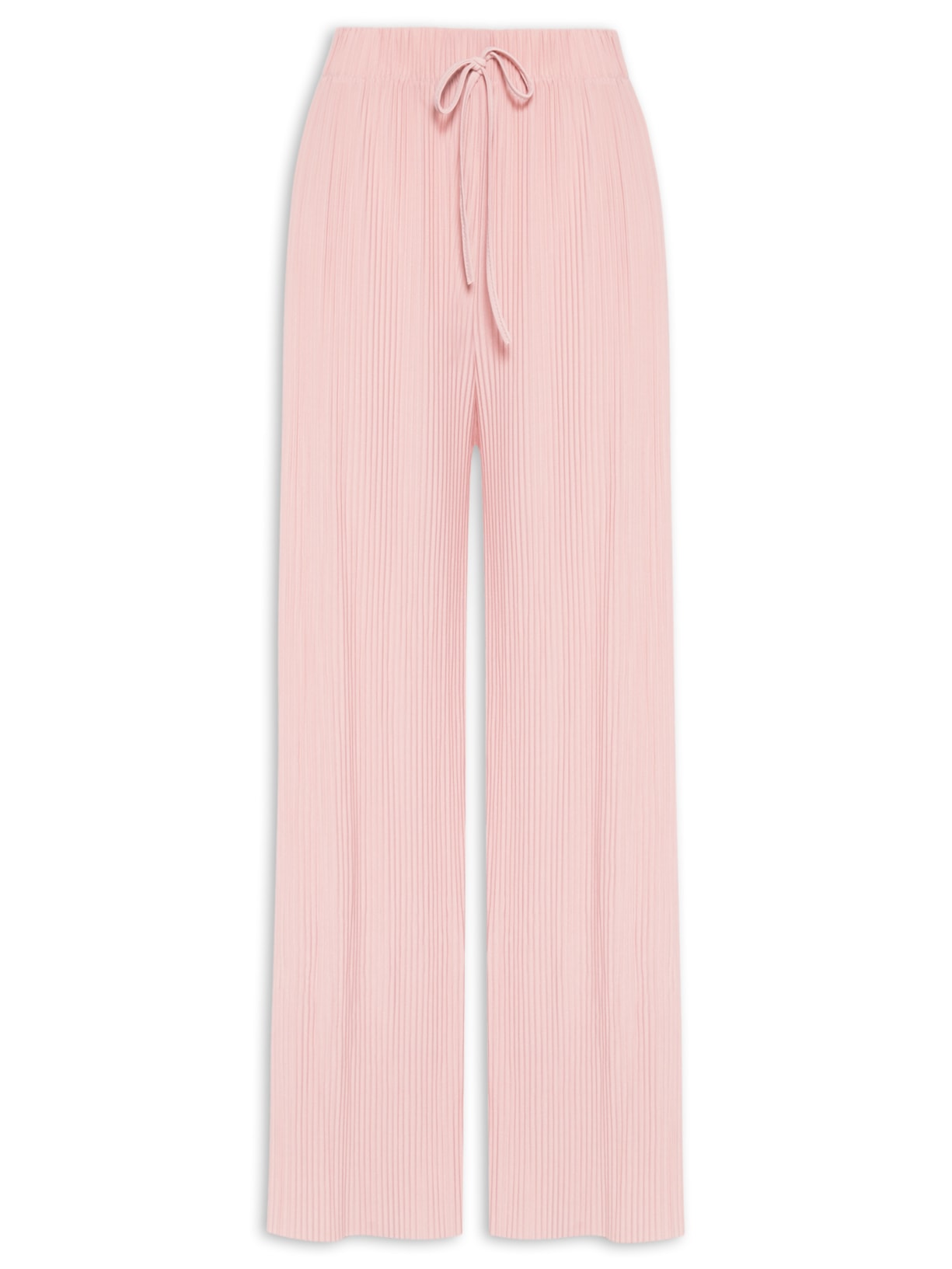 Calça Feminina Plissada - Rosa