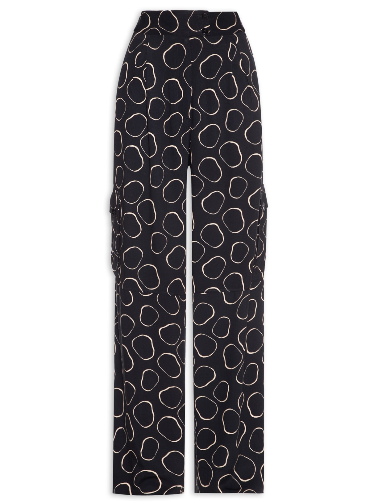 Calça Feminina Pois Aro - Preto