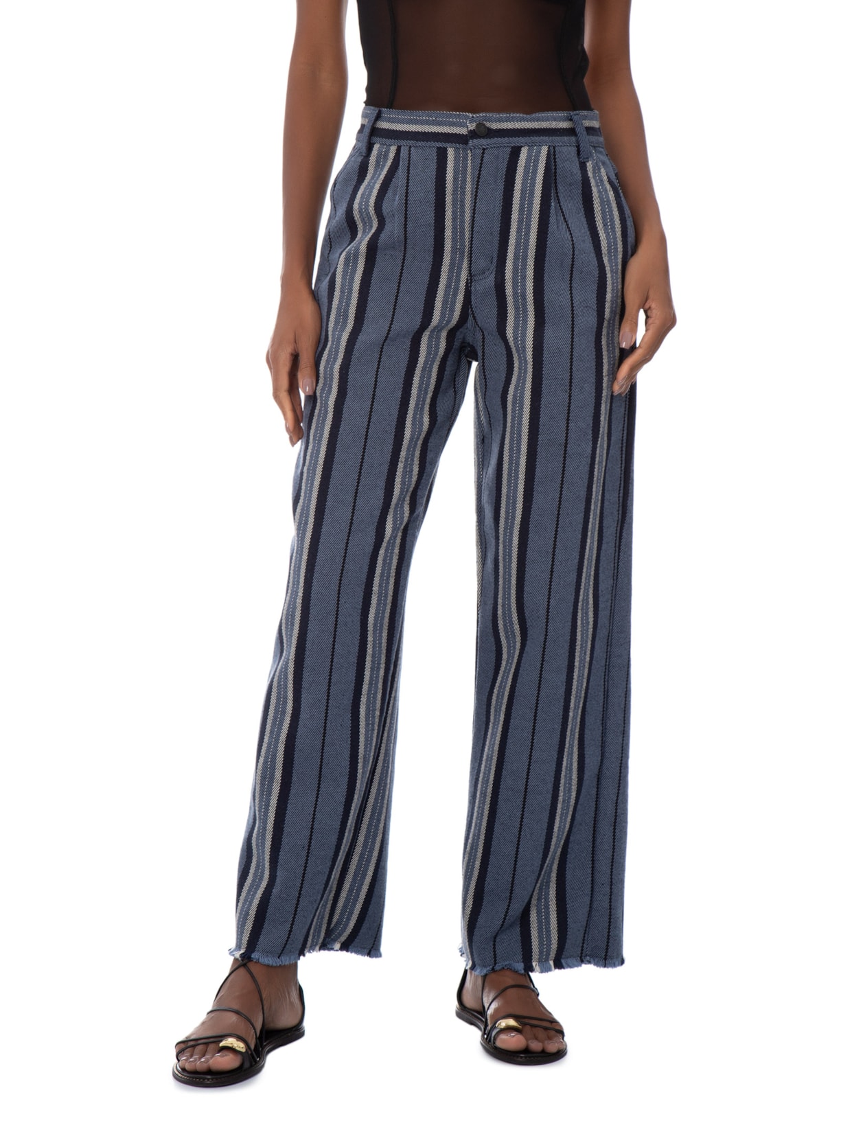Calça Feminina Pranchão Denim Azul Osklen