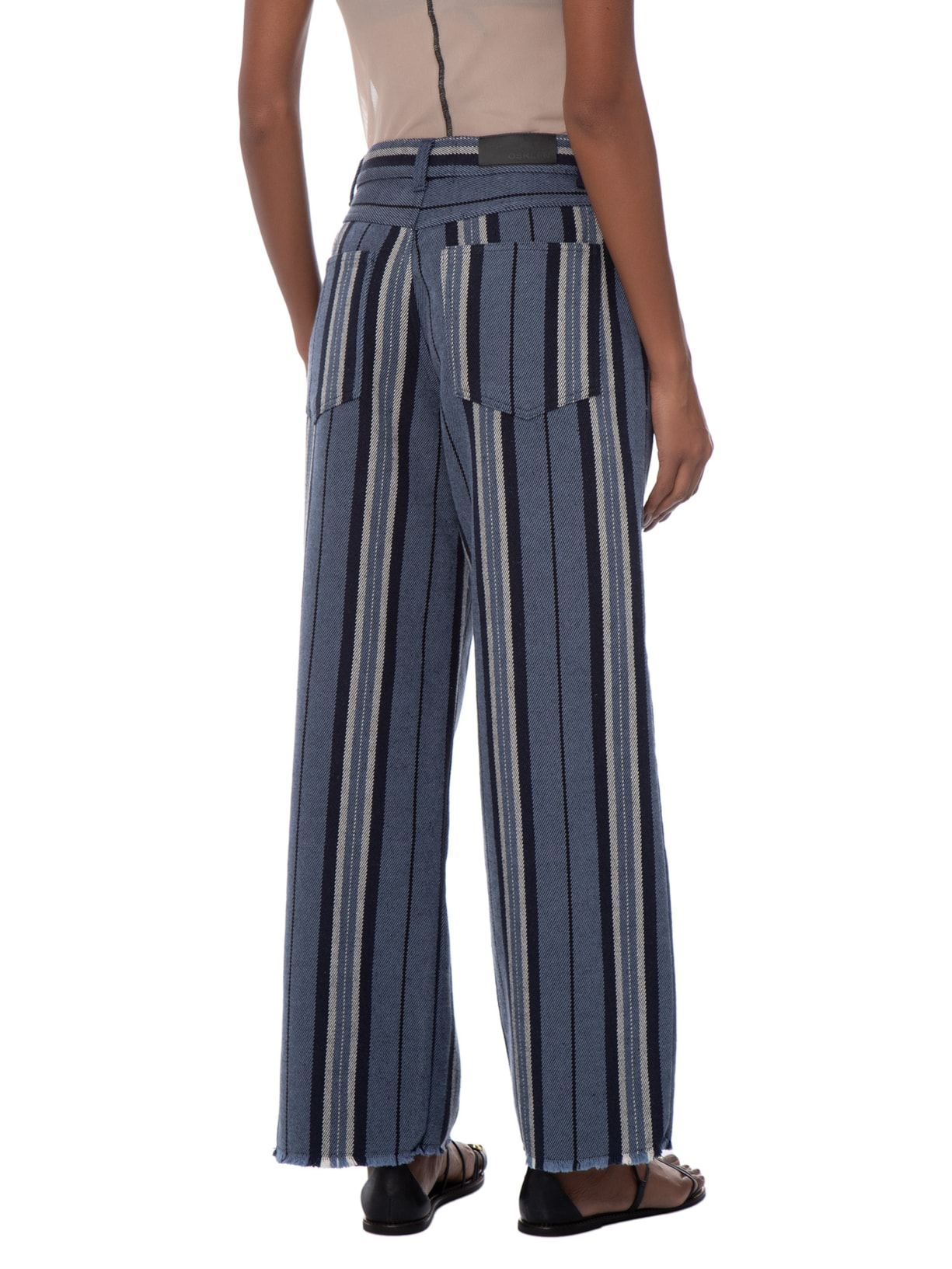Calça Feminina Pranchão Denim Azul Osklen