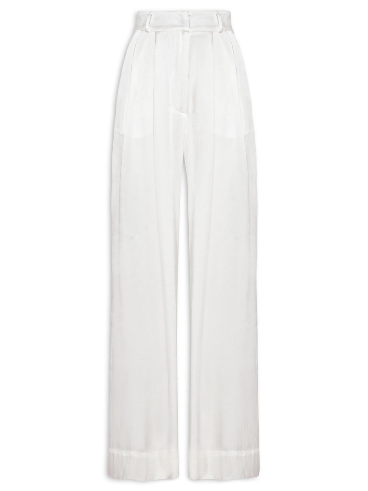 Calça Feminina Pregan Seda - Off White