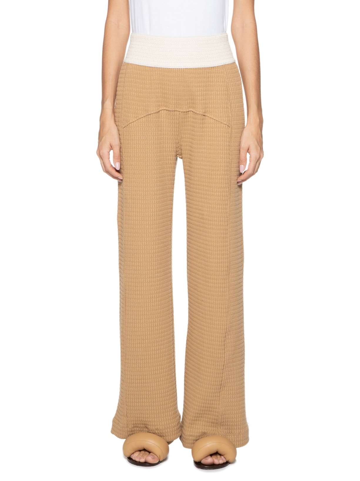 Calça Feminina Princípios Marrom A.niemeyer