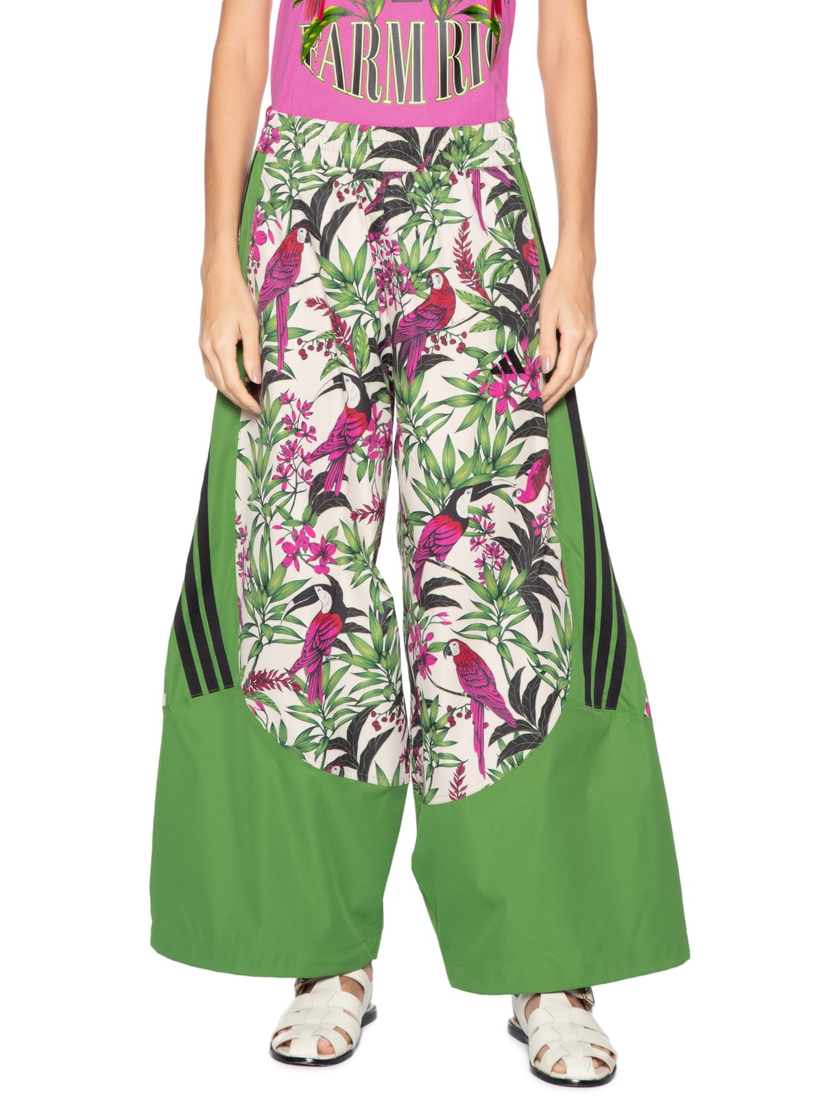 Calça Feminina Prms Verde Adidas + Farm