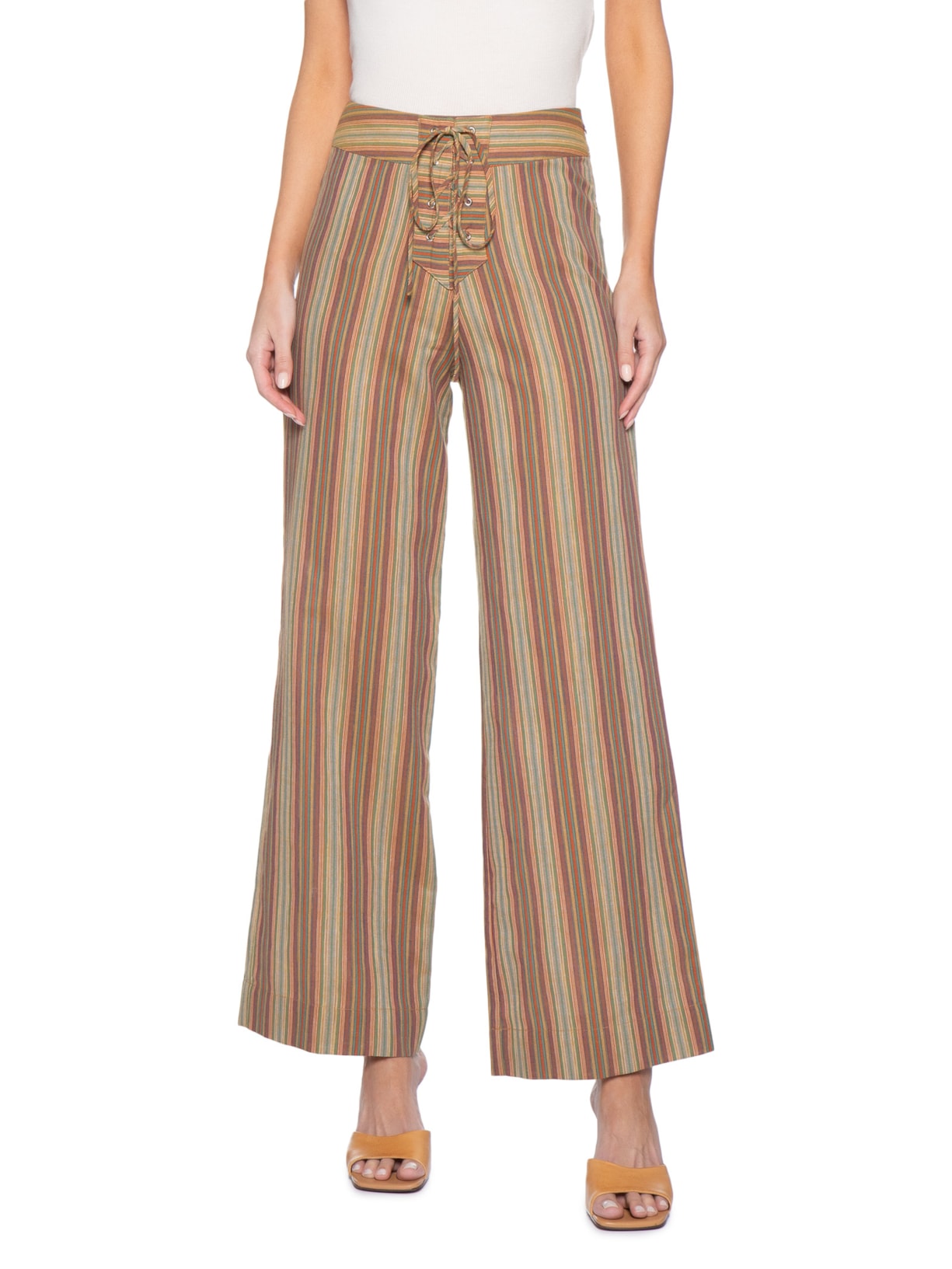 Calça Feminina Puglia Amarelo All Most Vintage