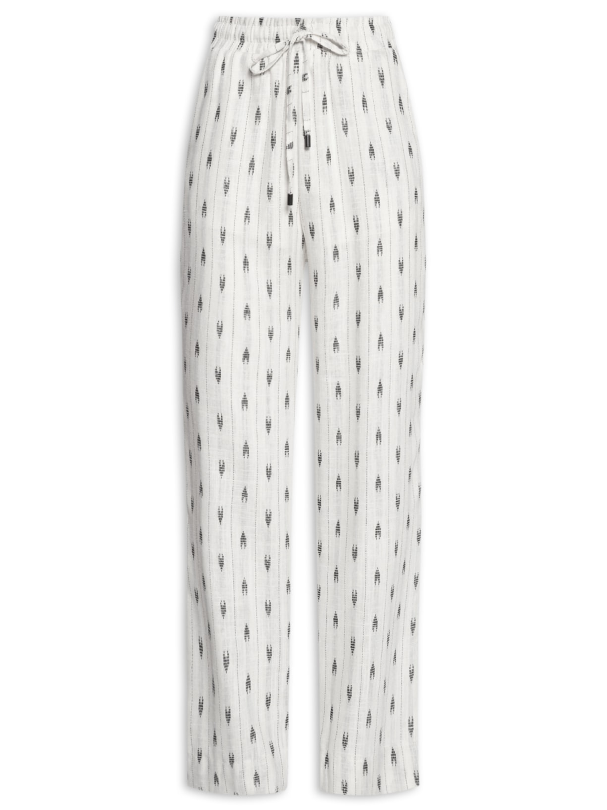 Calça Feminina Quadrado Da Vinci Branco New Match