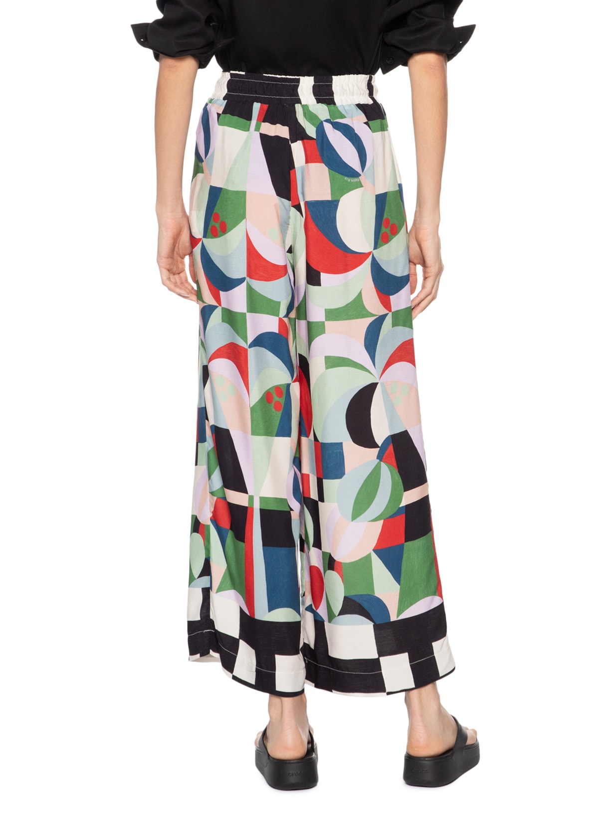 Calça Feminina Recanto Dos Coqueiros Azul Farm Praia