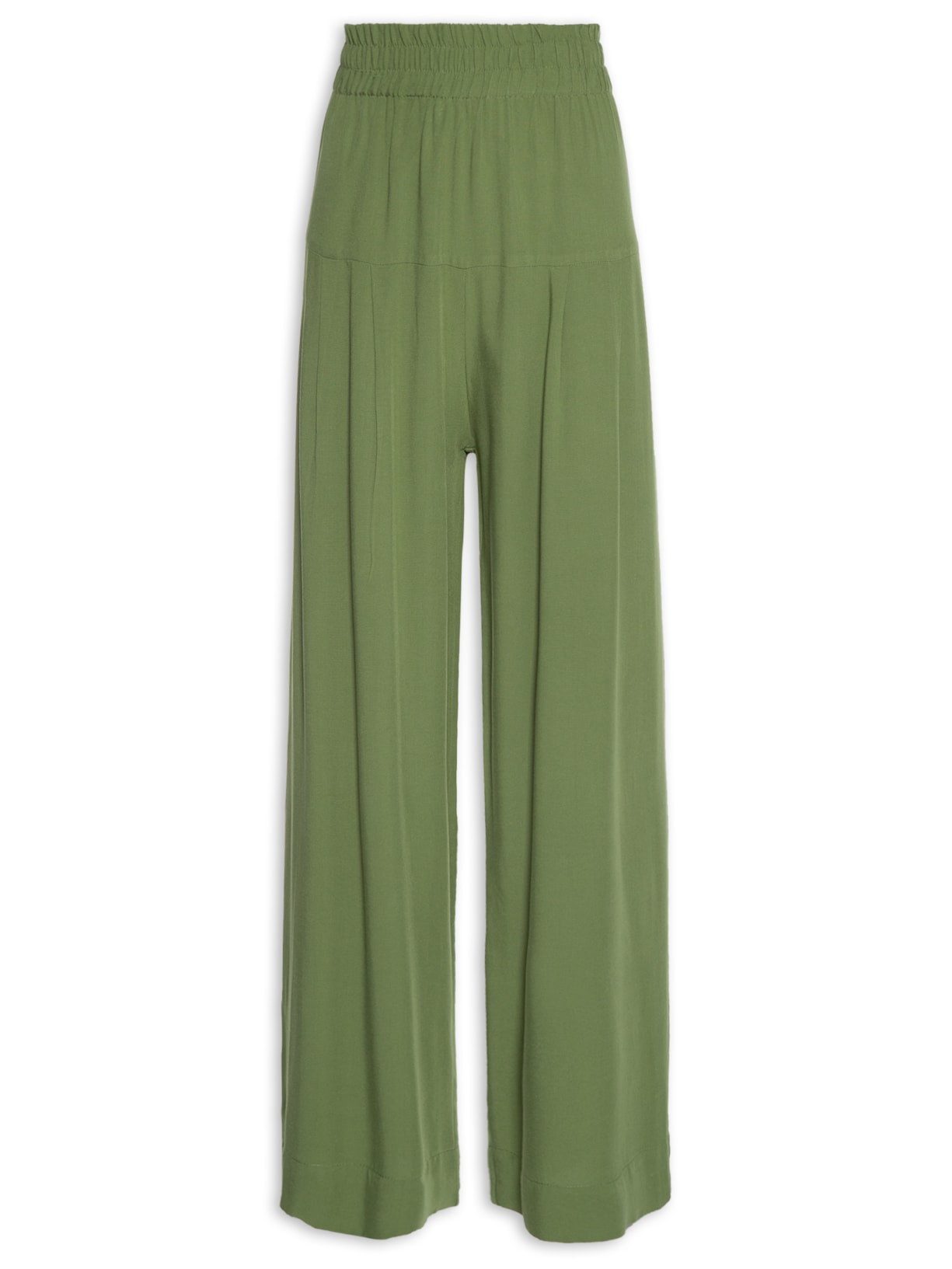 Calça Feminina Recorte Quadril - Verde
