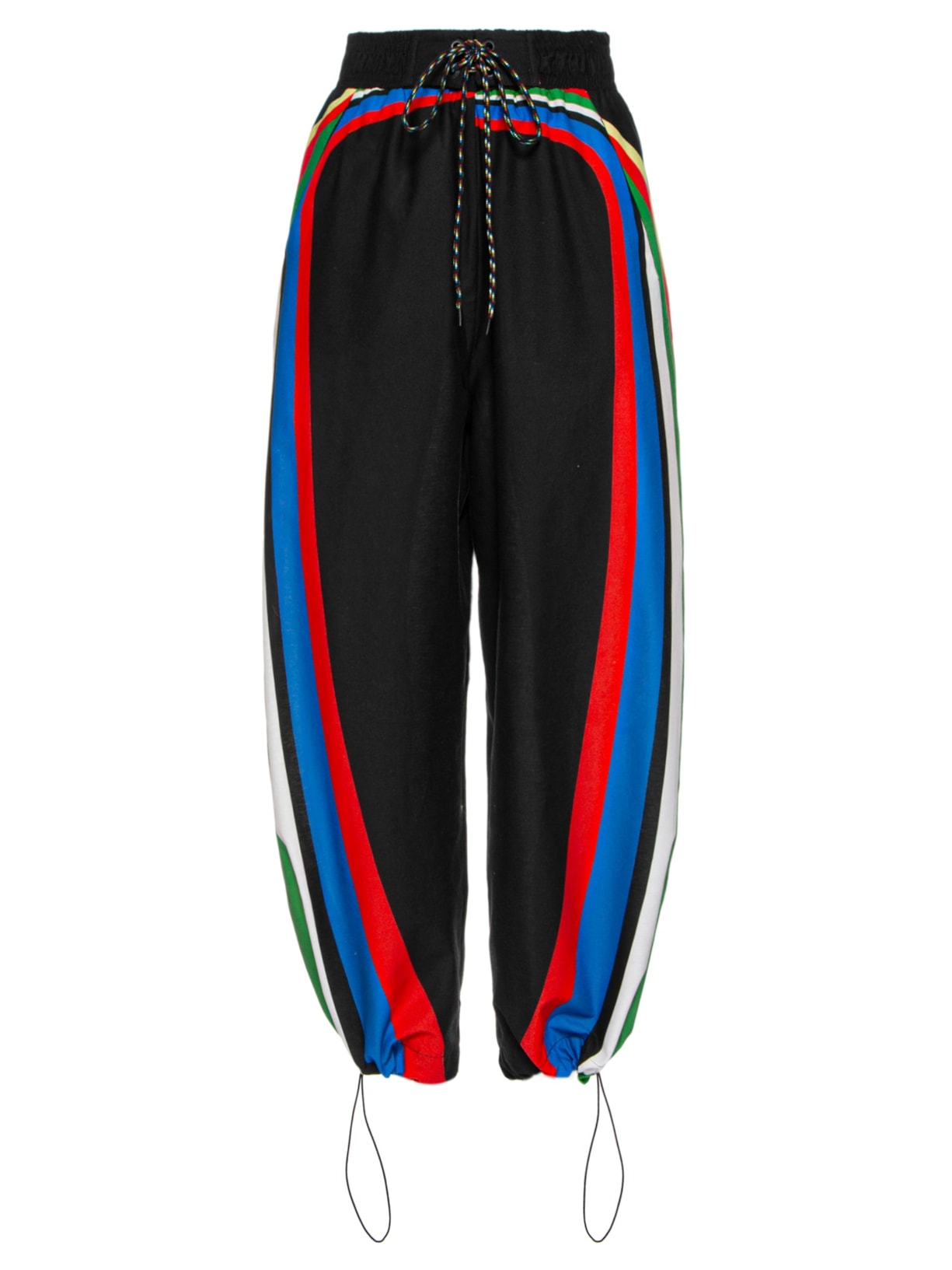 Calça Feminina Recortes Listras Tucanada - Preto