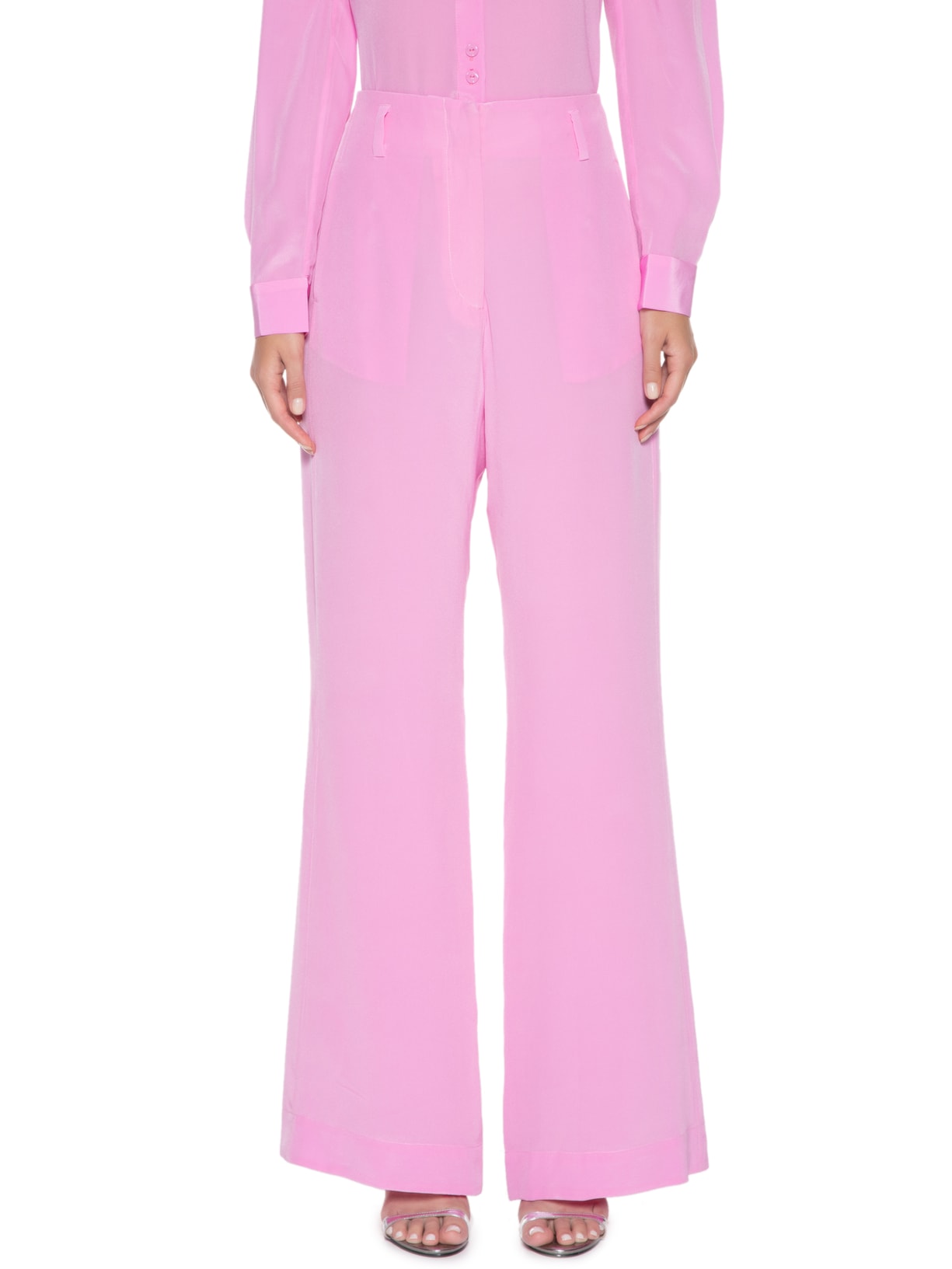 Calça Feminina Recortes Rosa Animale