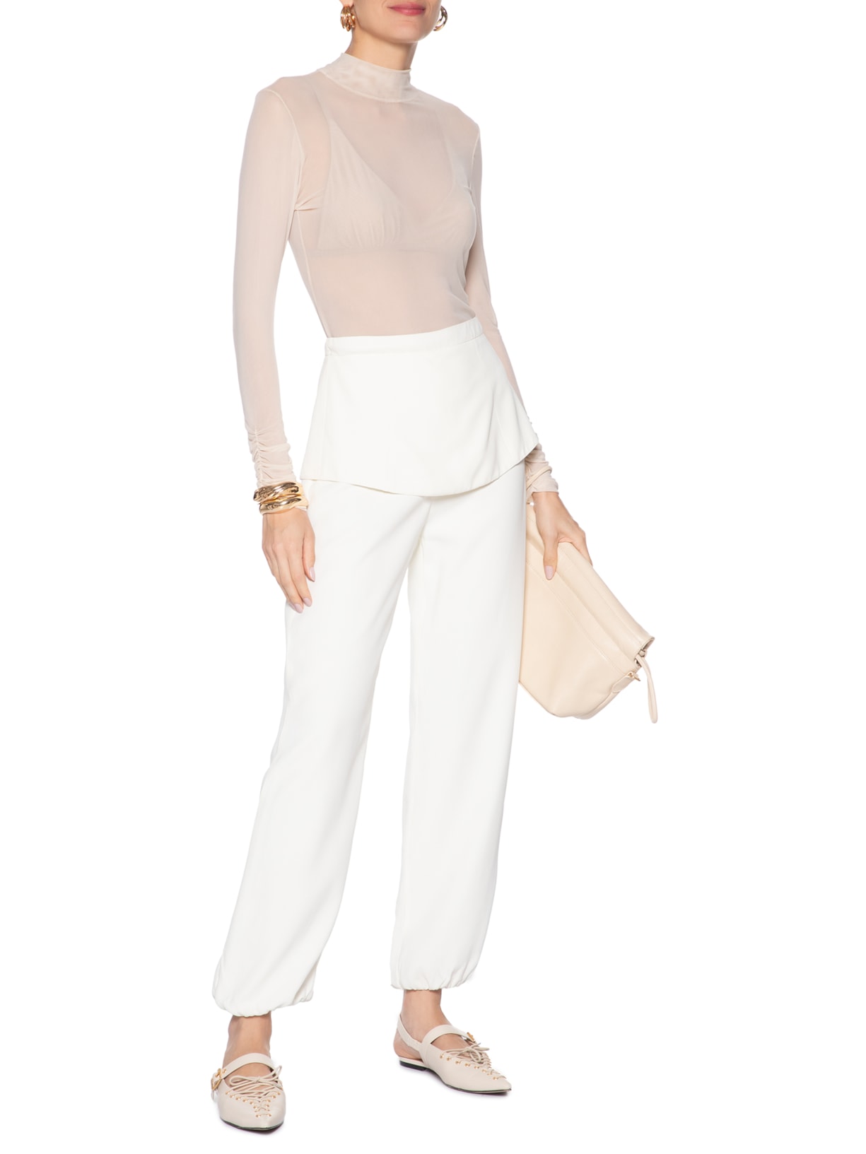 Calça Feminina Renata Off White Iorane