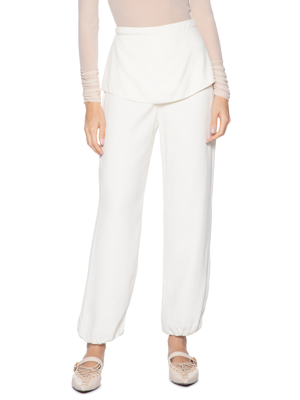 Calça Feminina Renata Off White Iorane