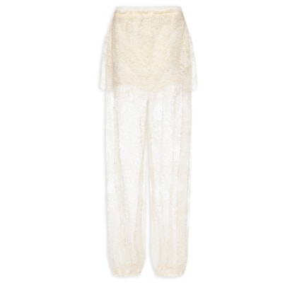 Calça Feminina Renda Avalon Ieda - Off White