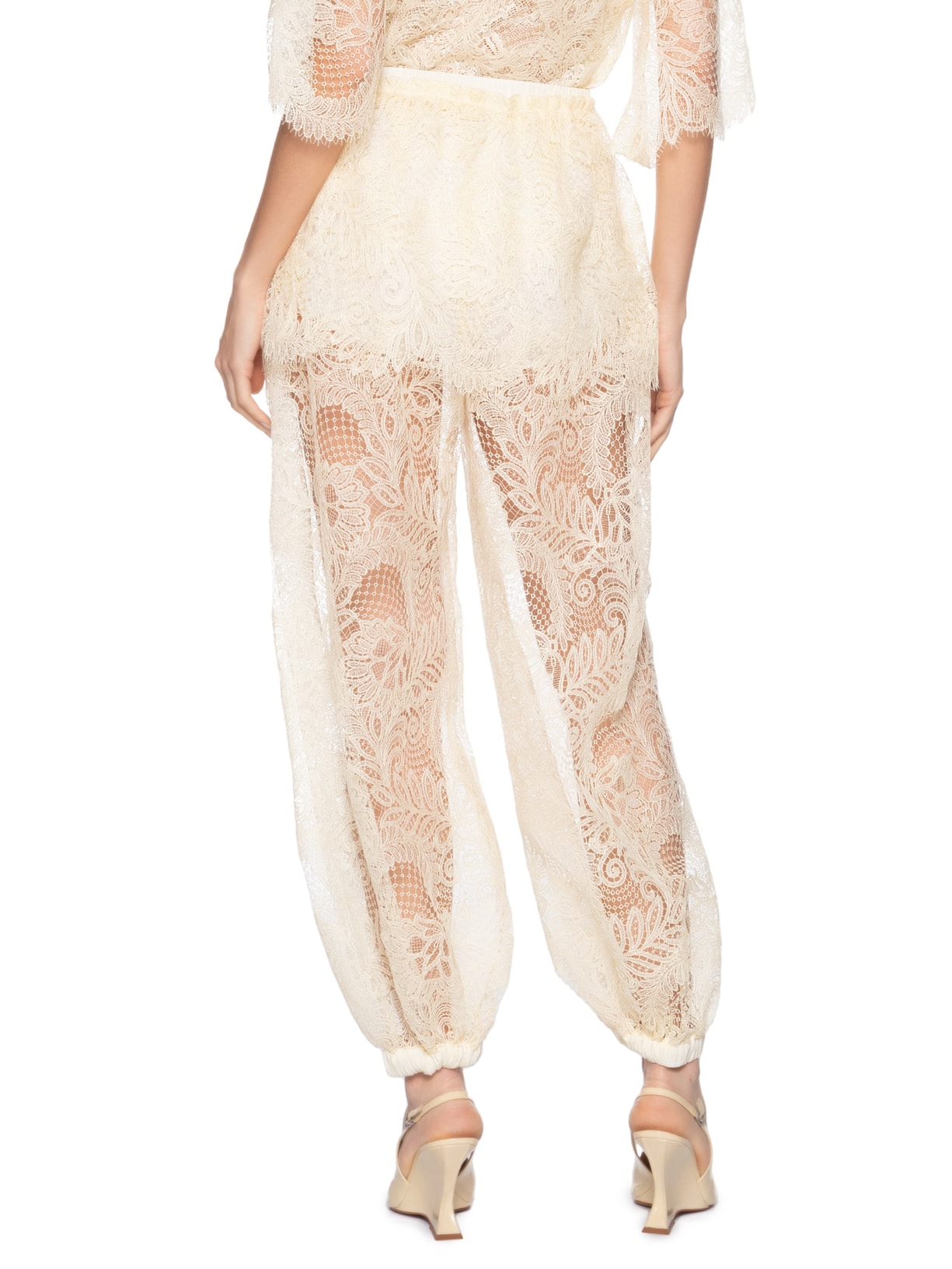 Calça Feminina Renda Avalon Ieda Off White Nk