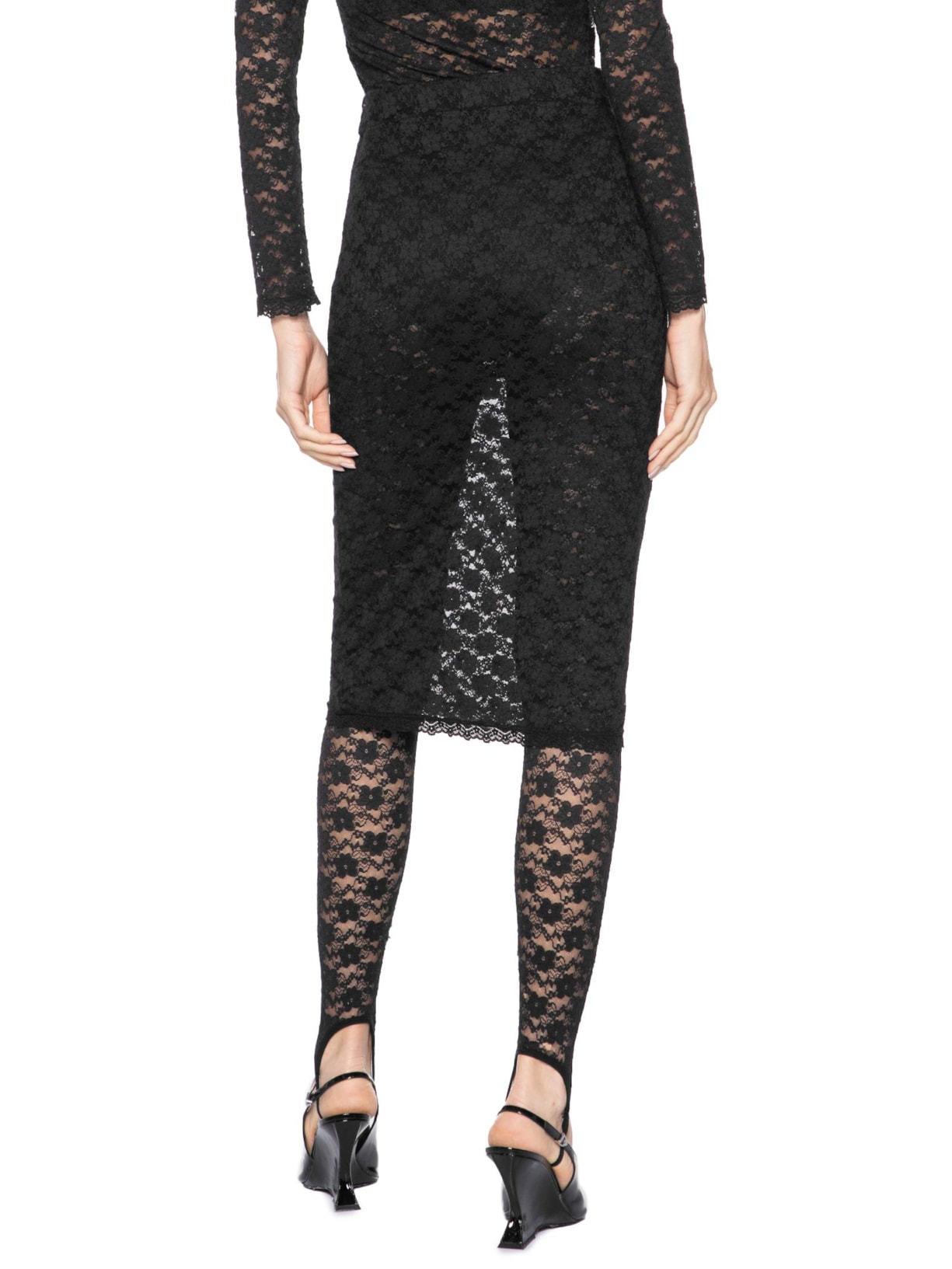 Calça Feminina Renda Laise Sansa Preto Nk