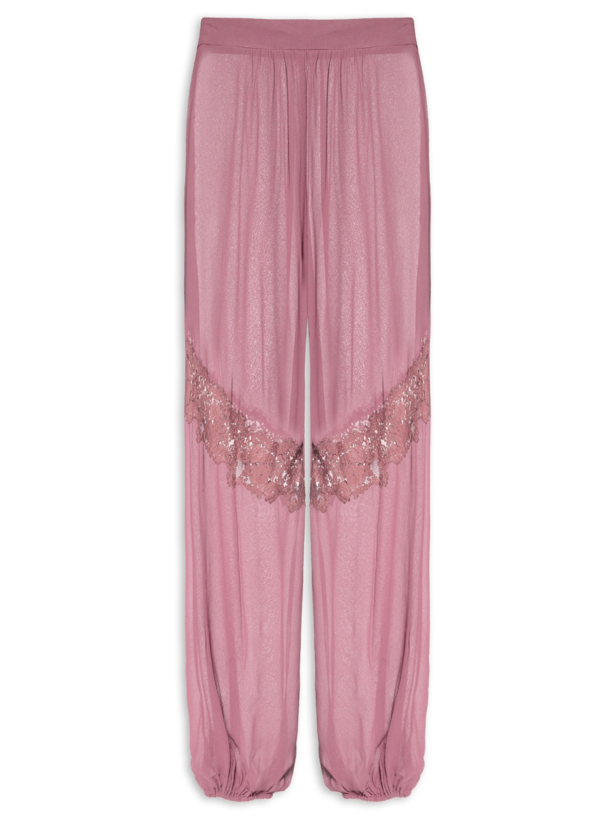 Calça Feminina Renda – Rosa