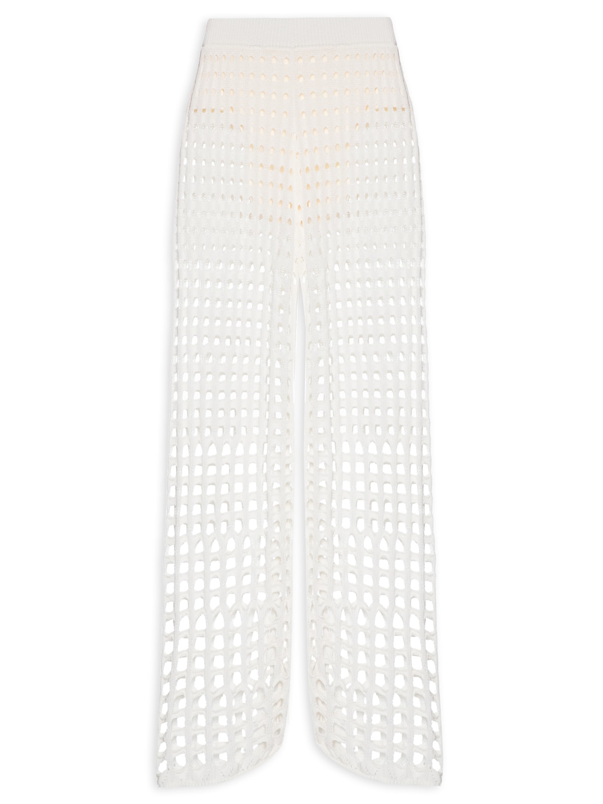 Calça Feminina Resort Tricot - Branco