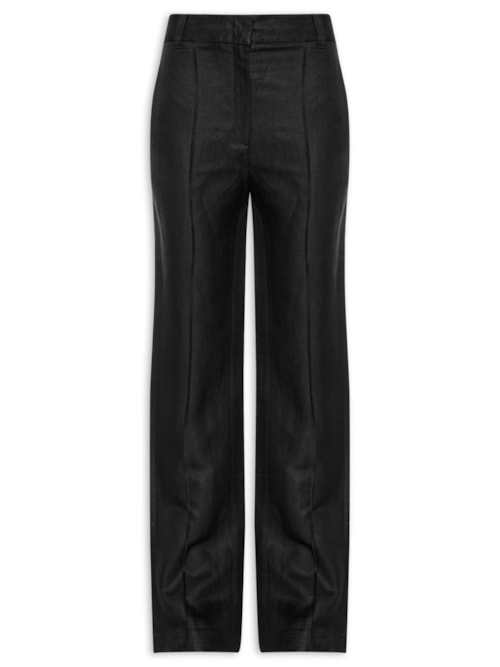 Calça Feminina Reta Alfaiataria Brumas - Preto