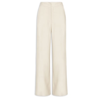 Calça Feminina Reta Básica - Bege