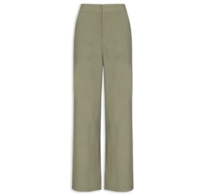 Calça Feminina Reta Básica - Marrom