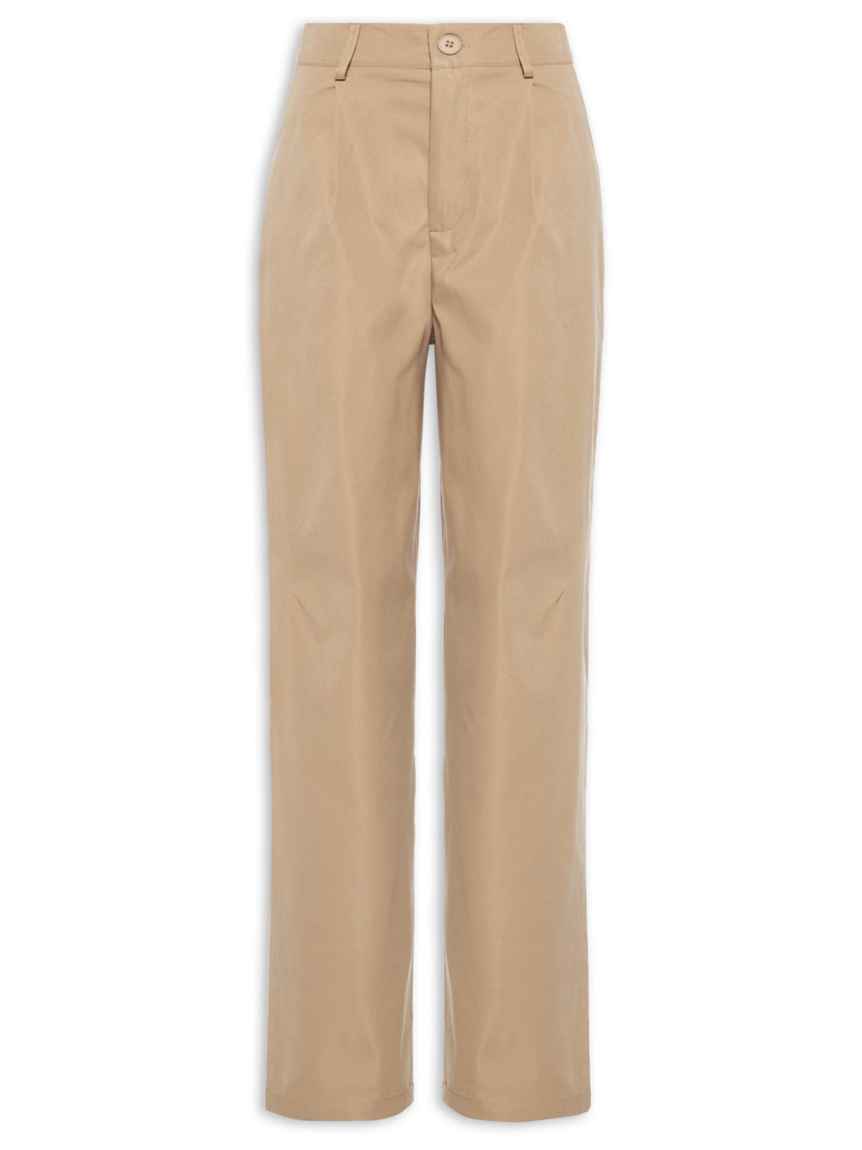 Calça Feminina Reta - Bege