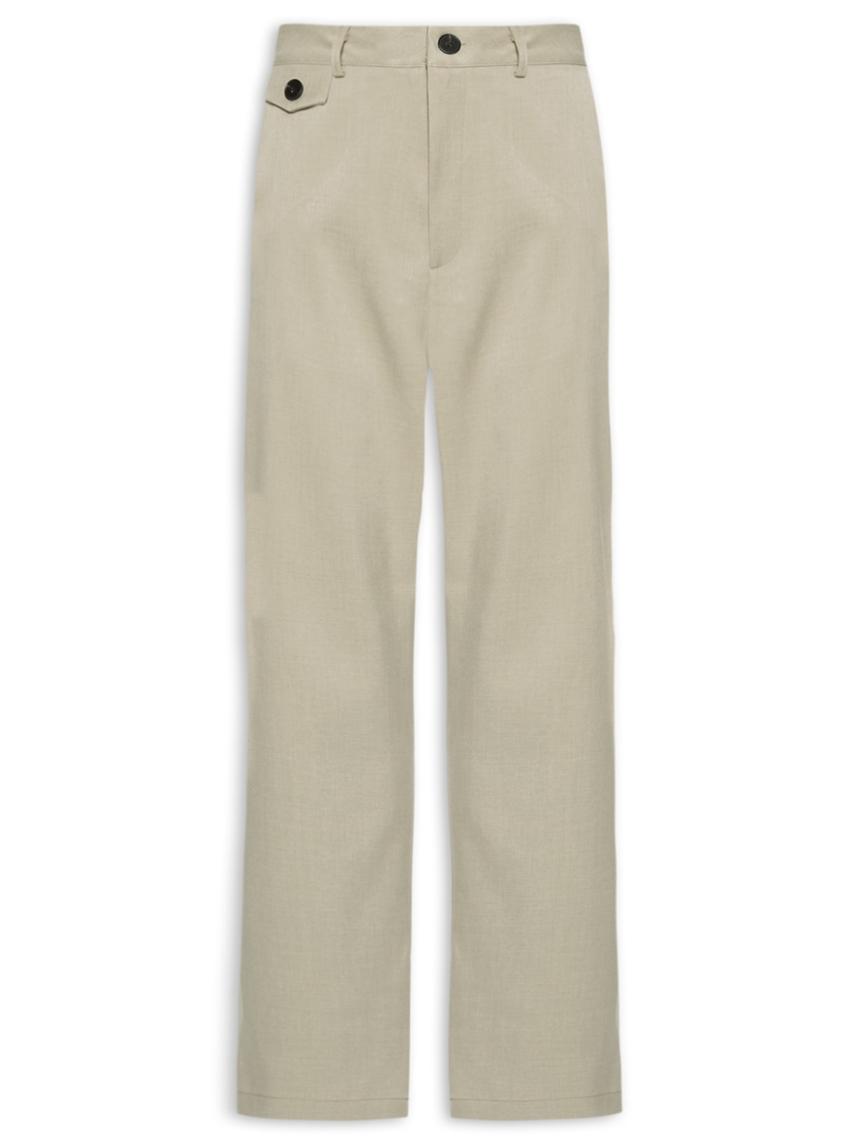 Calça Feminina Reta - Bege