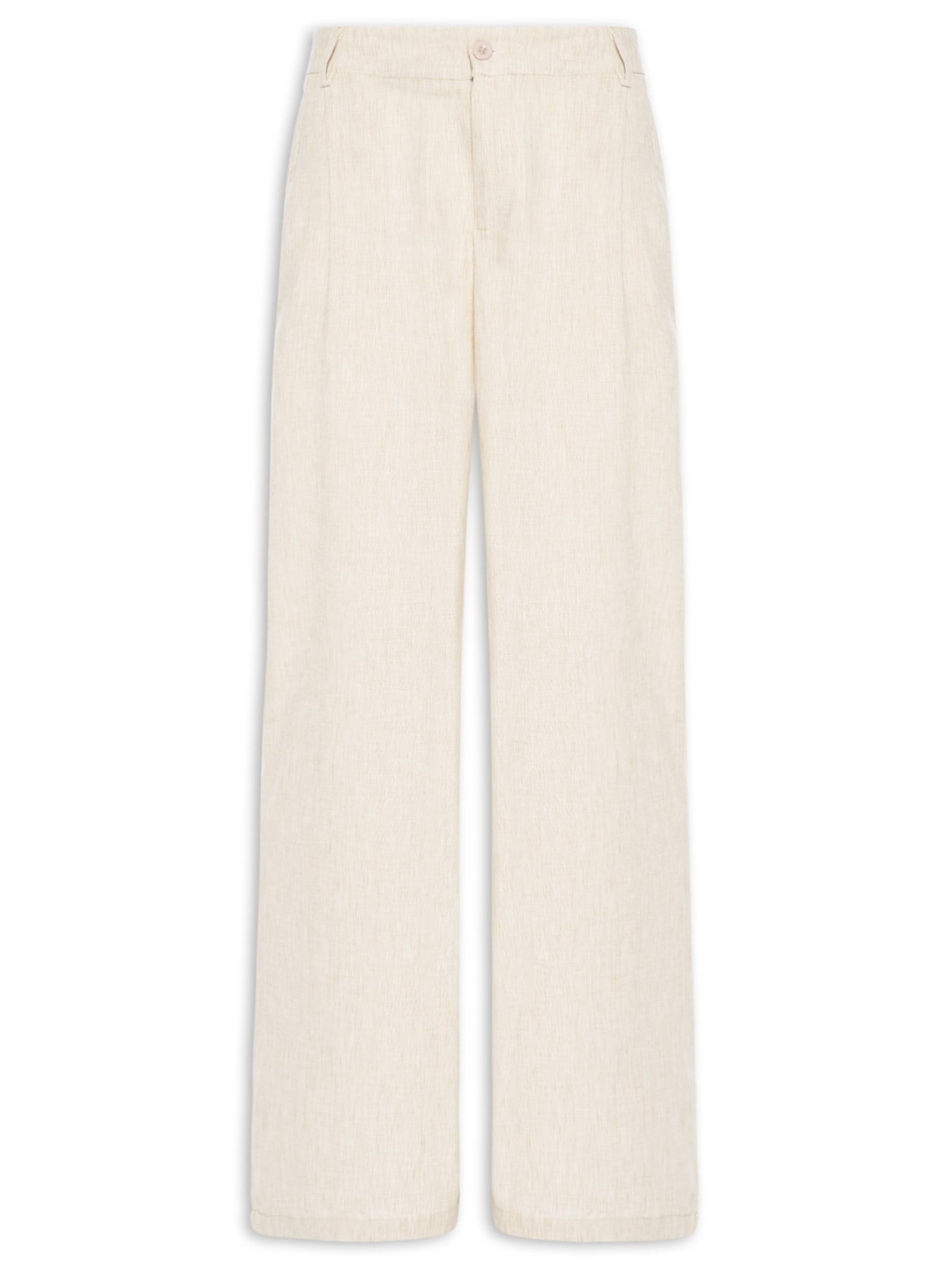Calça Feminina Reta - Bege