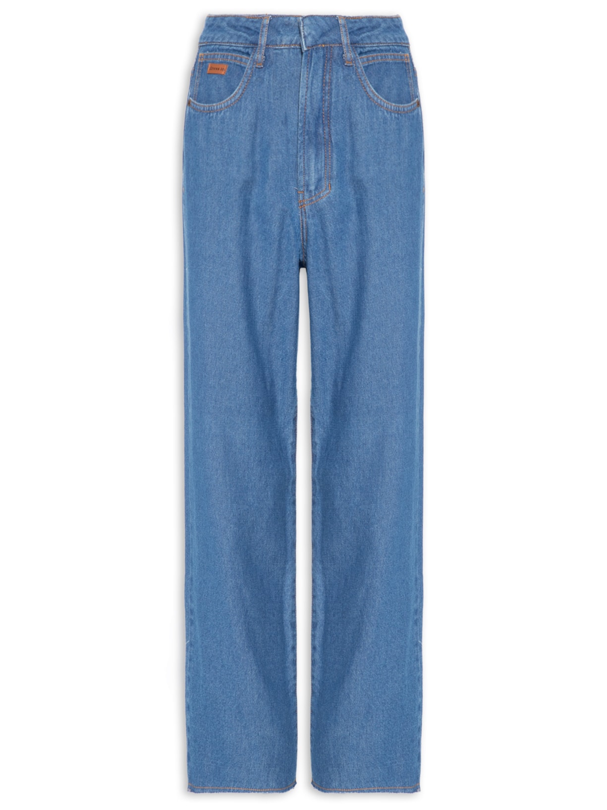Calça Feminina Reta Clear - Azul