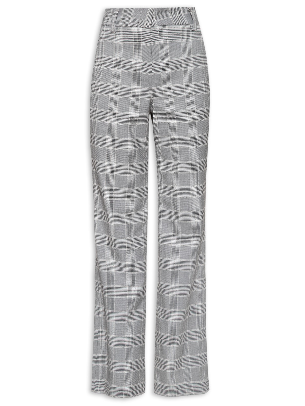 Calça Feminina Reta De Alfaiataria - Cinza