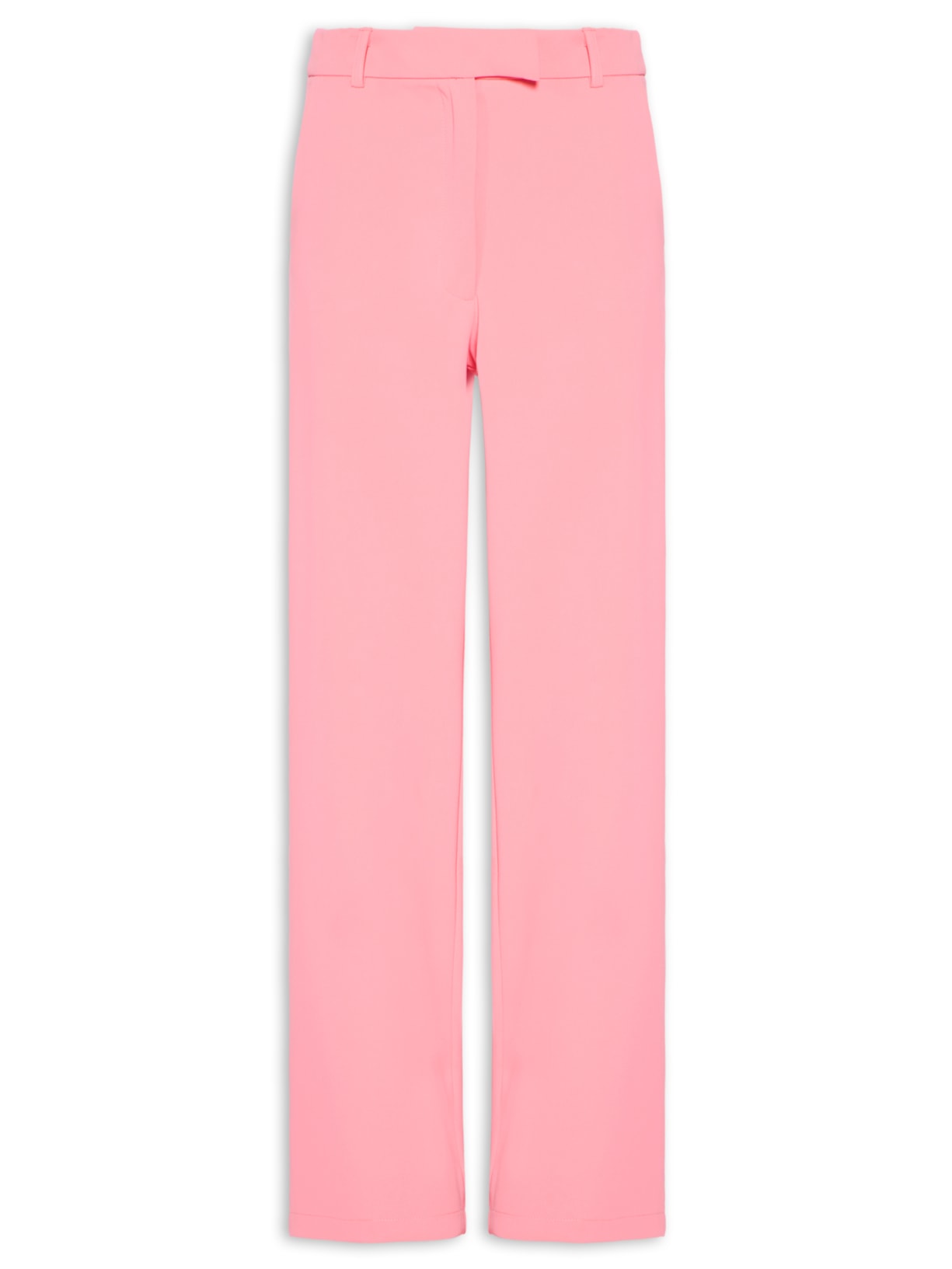 Calça Feminina Reta Em Alfaiataria - Rosa