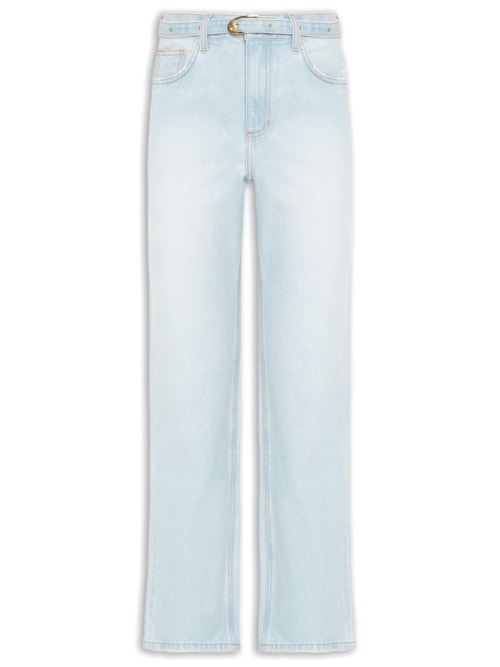 Calça Feminina Reta Laura – Azul