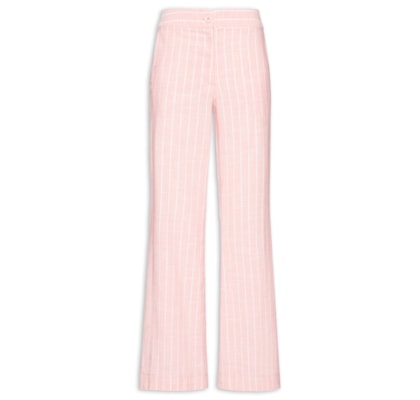 Calça Feminina Reta Listra Tamara - Rosa