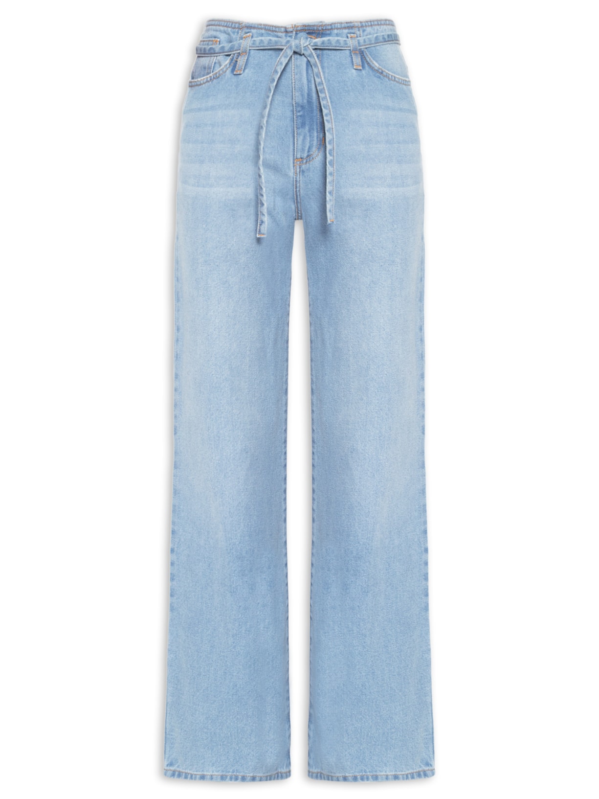 Calça Feminina Reta Madalena - Azul