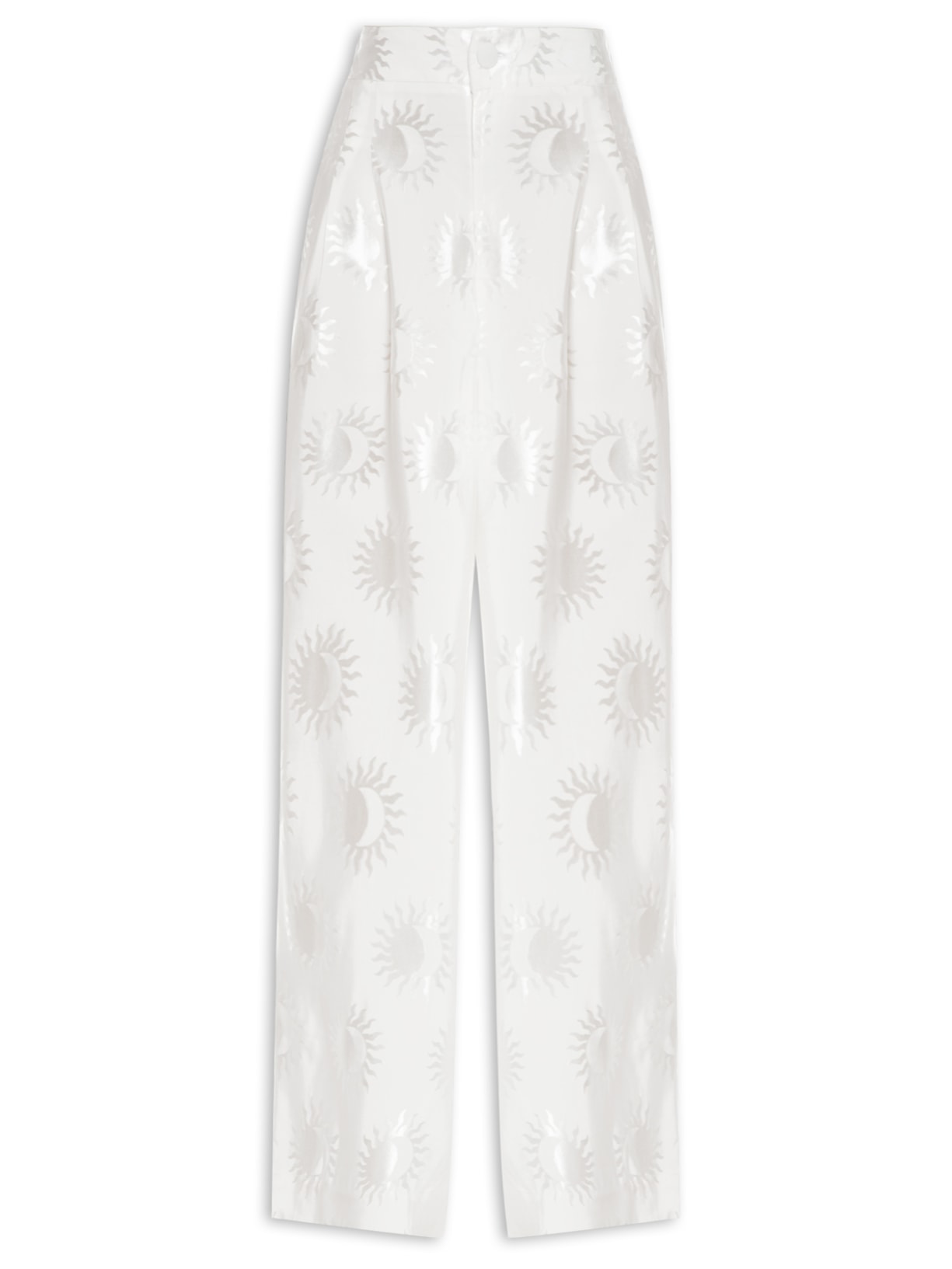 Calça Feminina Reta Maré De Sol - Branco