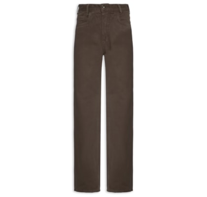 Calça Feminina Reta - Marrom