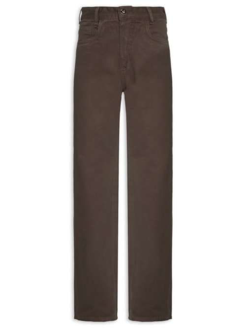 Calça Feminina Reta - Marrom