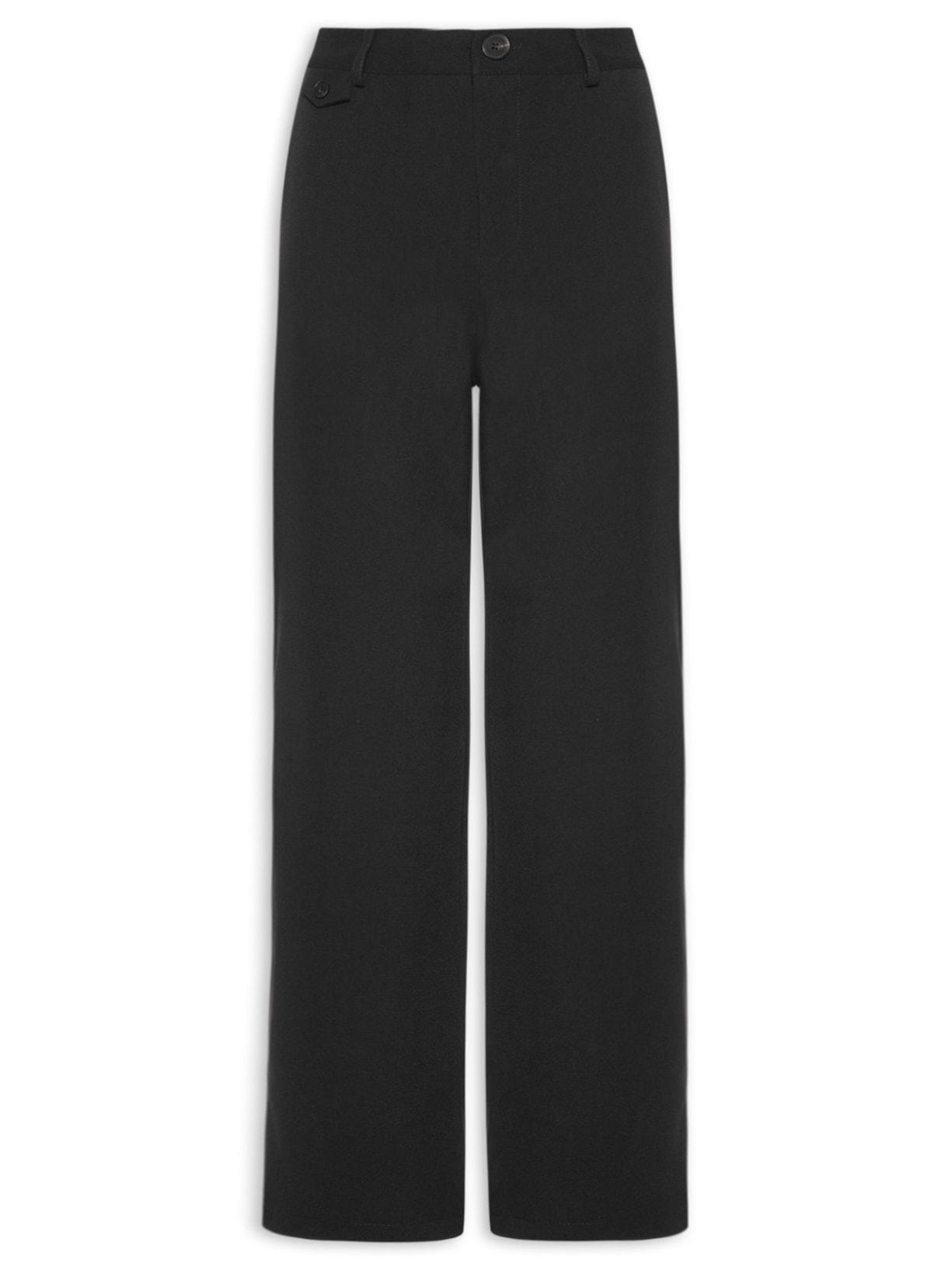 Calça Feminina Reta - Preto