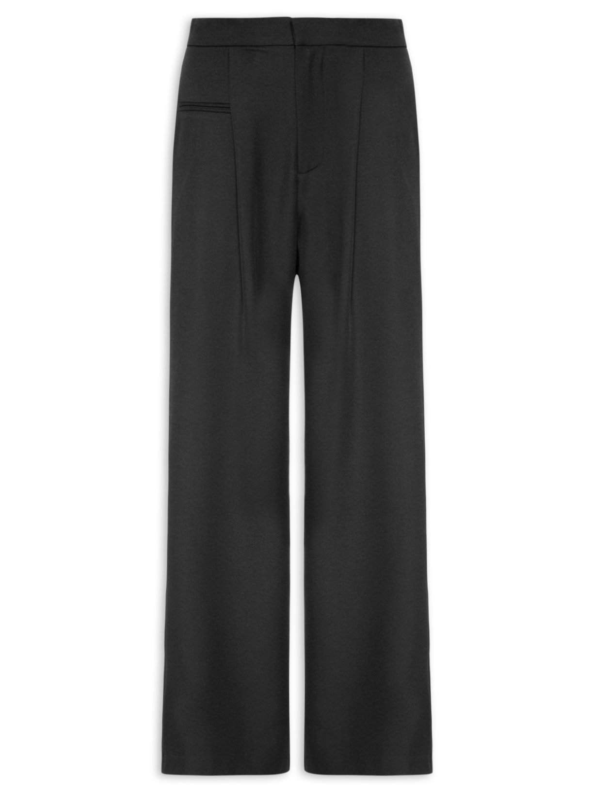 Calça Feminina Reta - Preto