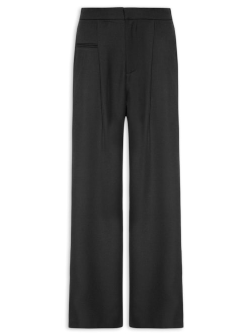 Calça Feminina Reta - Preto