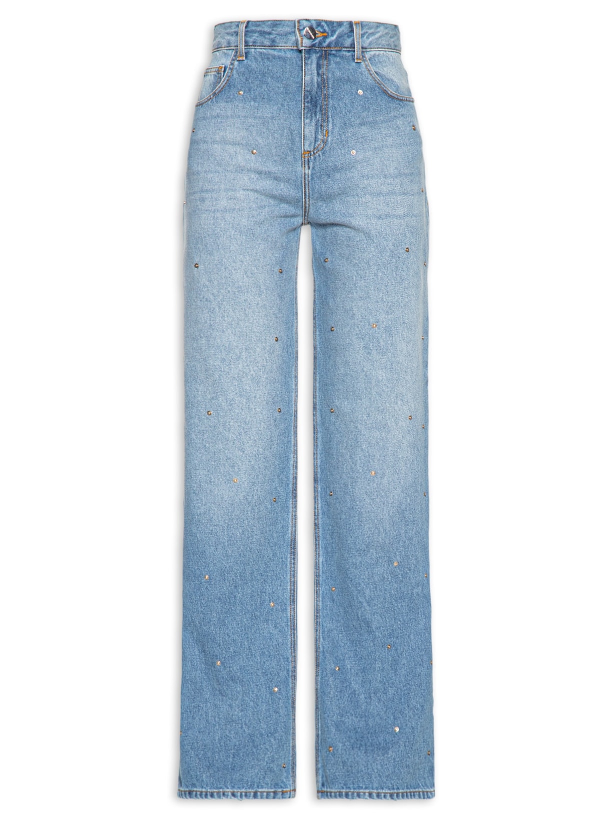 Calça Feminina Reta RO - Azul