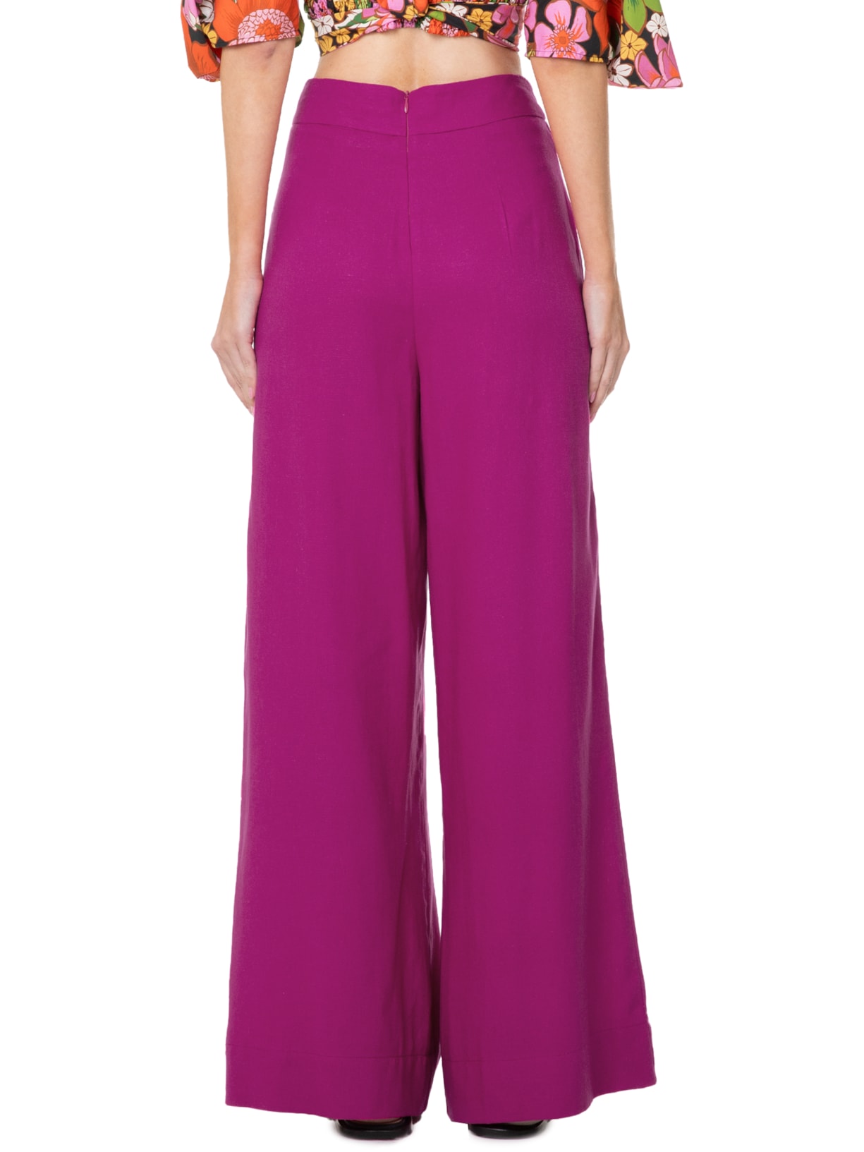 Calça Feminina Reta Rosa Farm