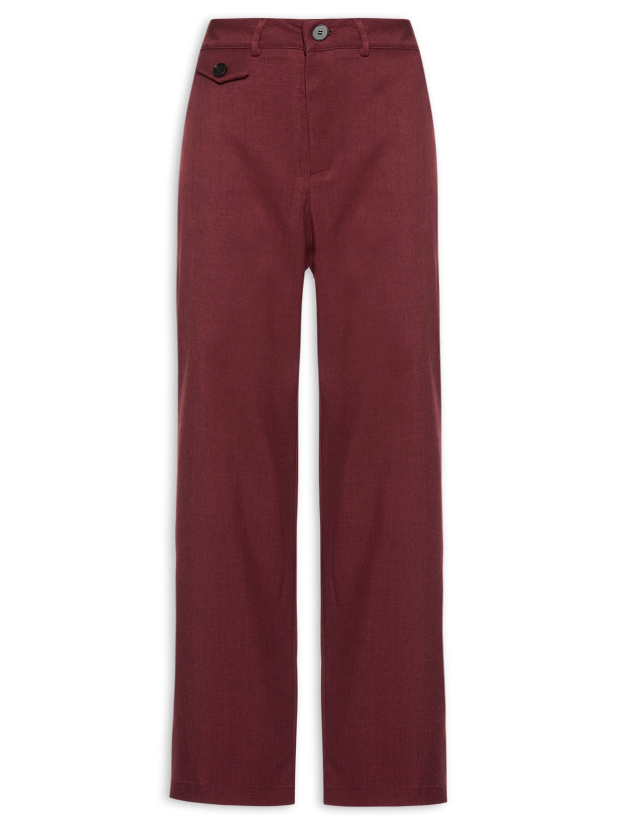 Calça Feminina Reta - Vinho