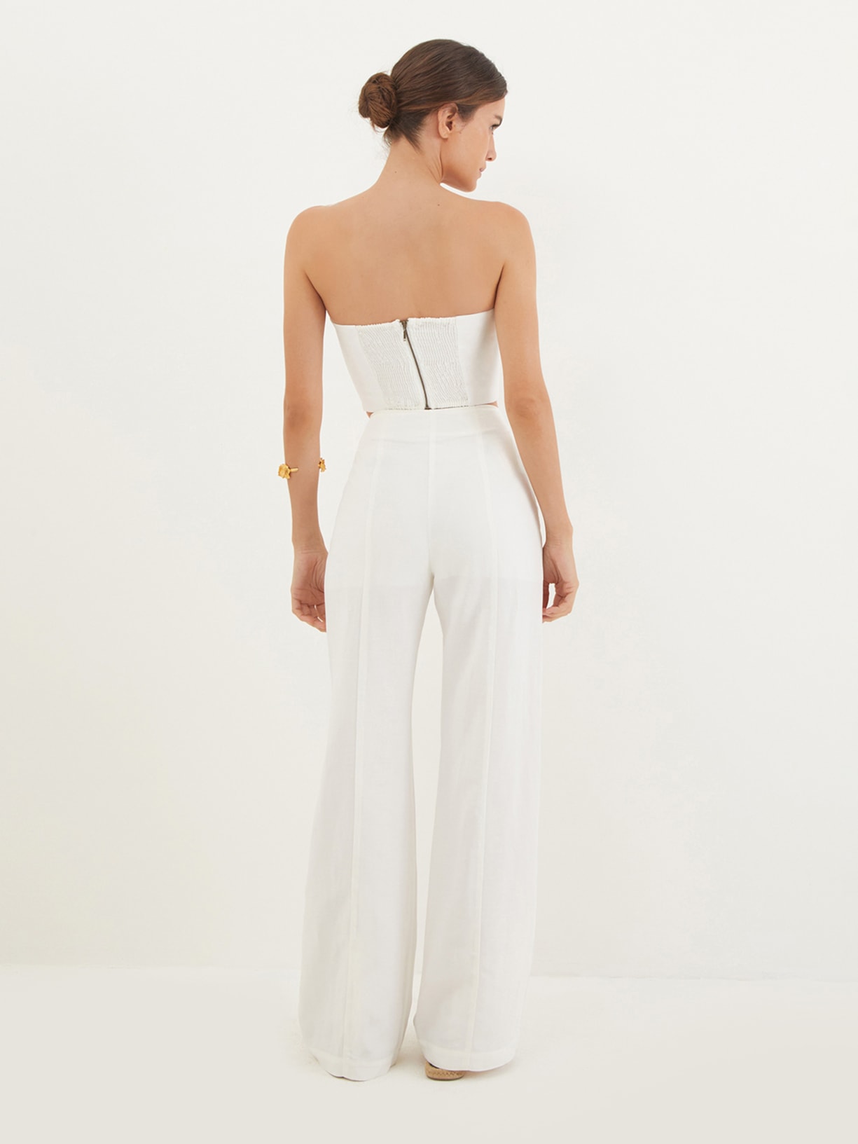 Calça Feminina Reta Whitney Branco  Vix