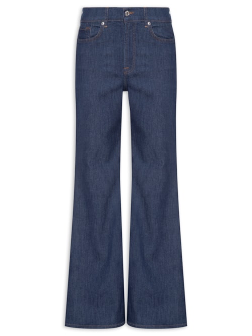 Calça Feminina Retrô Flare Halona - Azul