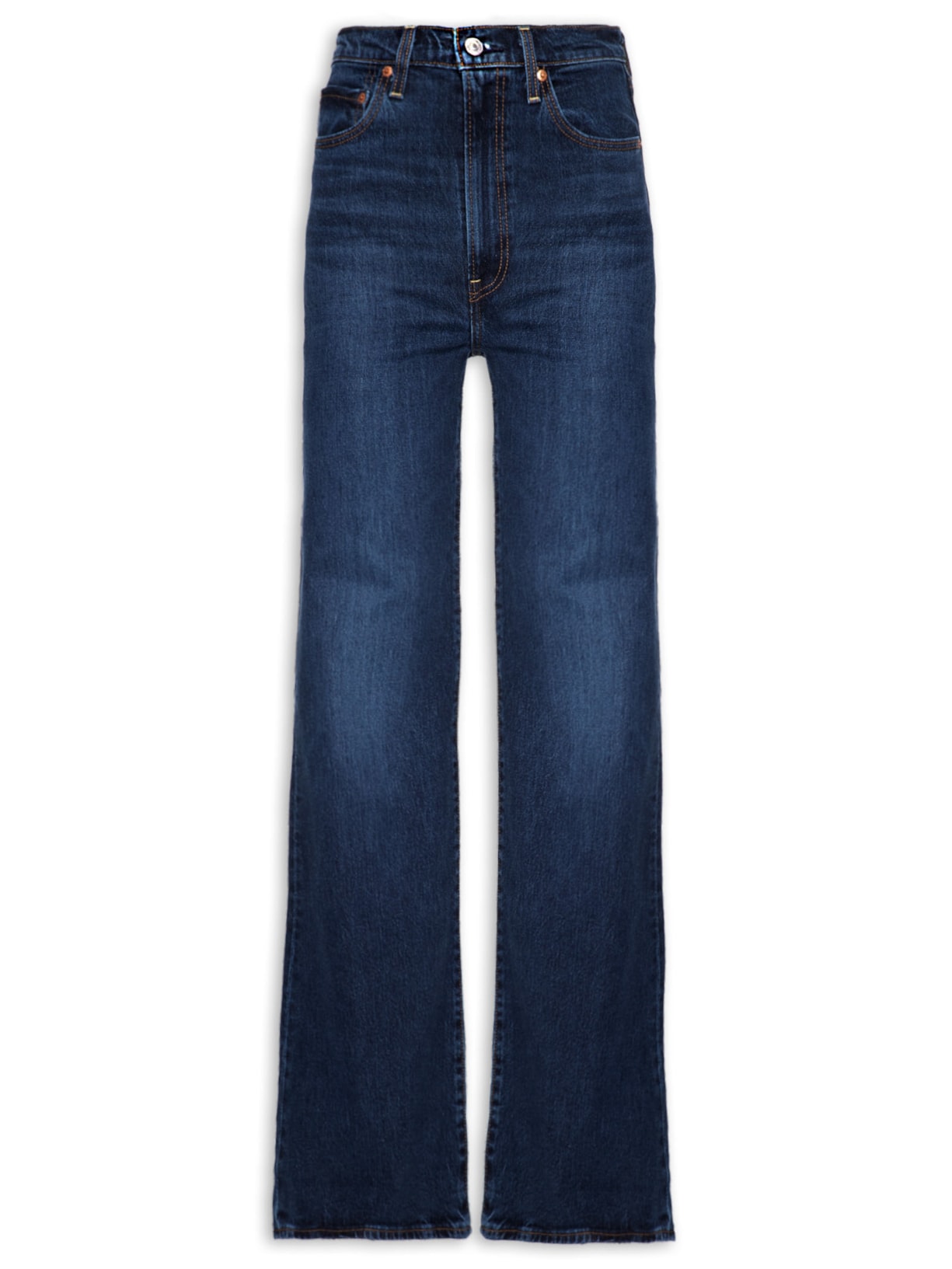 Calça Feminina Ribcage Bells - Azul