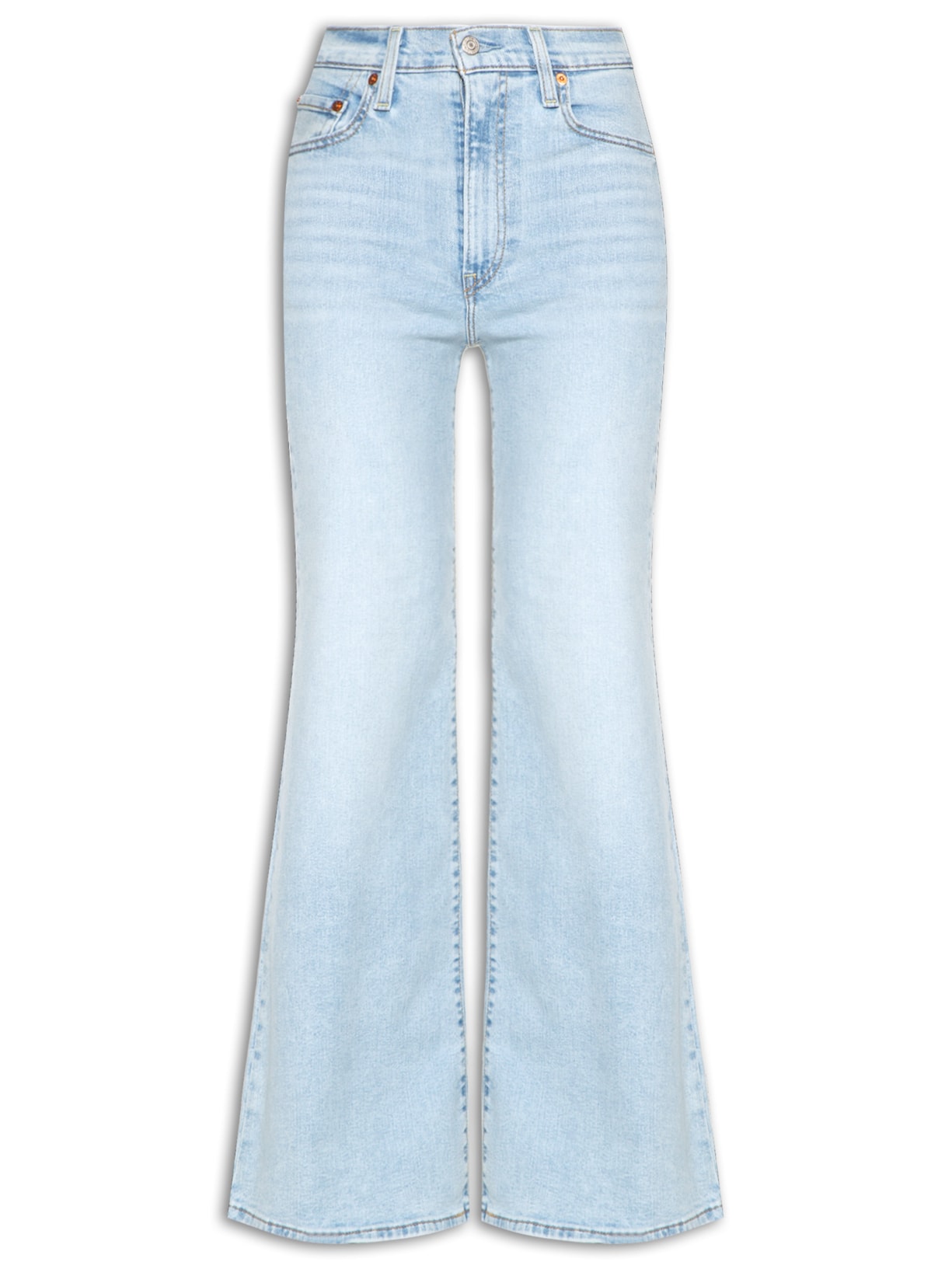 Calça Feminina Ribcage Bells Azul Levi's