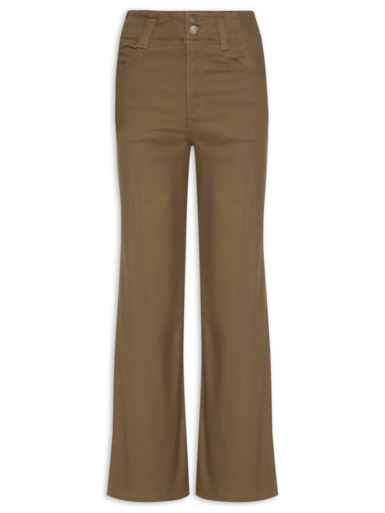 Calça Feminina Ribcage Bells Corset - Marrom